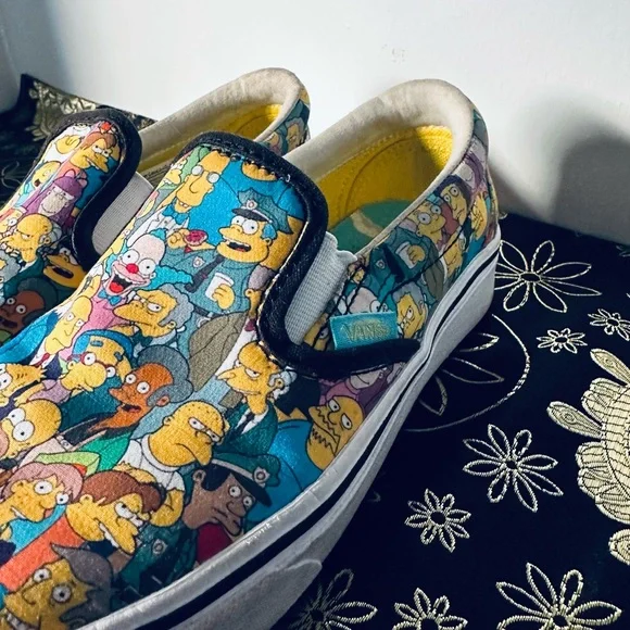 The Simpsons x Vans Slip-on Collage ComfyCrush Sneakers - Picture 5 of 8